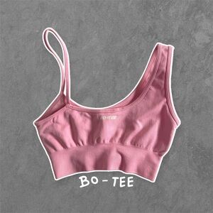Bo-Tee Women's Blush Sports Bra